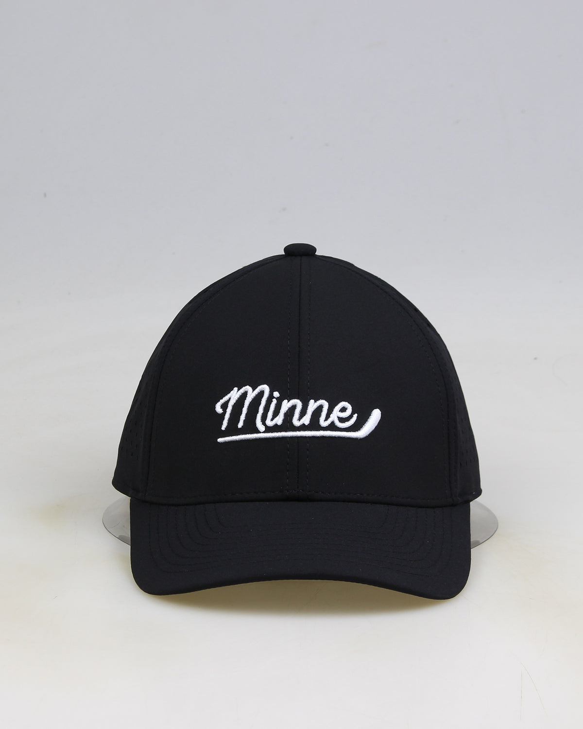 Minne 5 Panel Structured Pre Curve Hockey Black