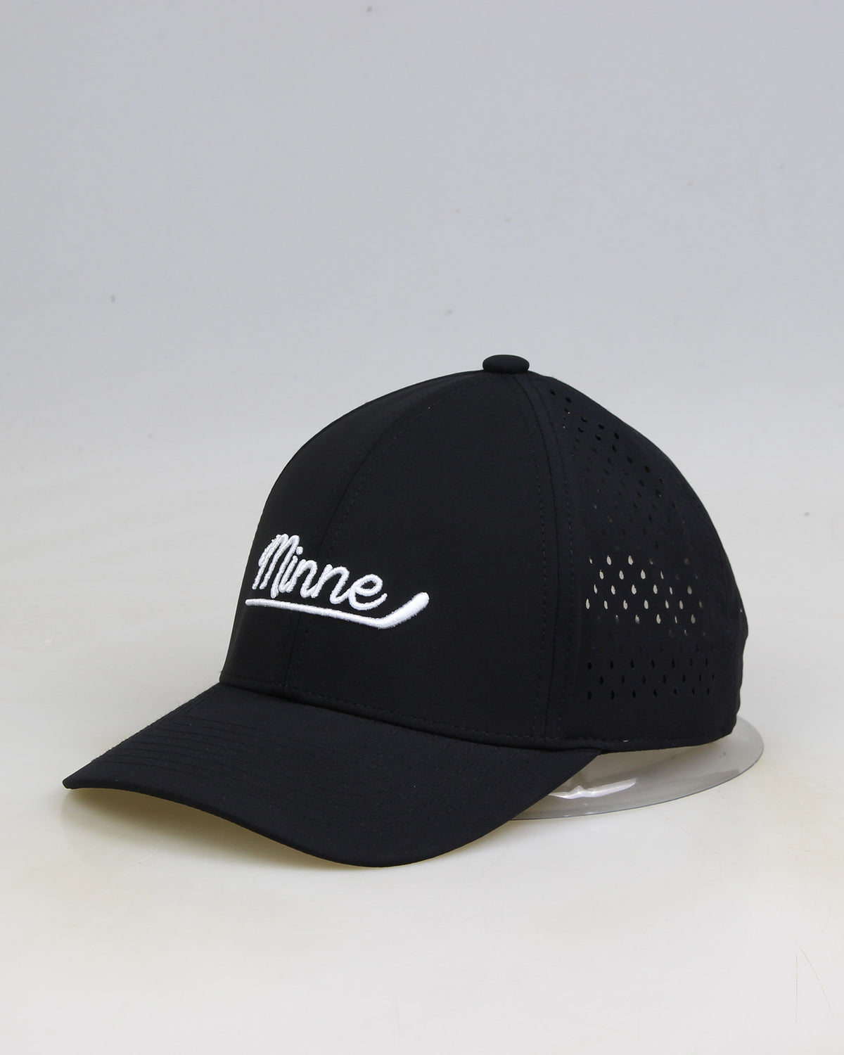 Minne 5 Panel Structured Pre Curve Hockey Black