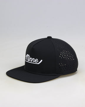 Minne 5 Panel Structured Hockey Black