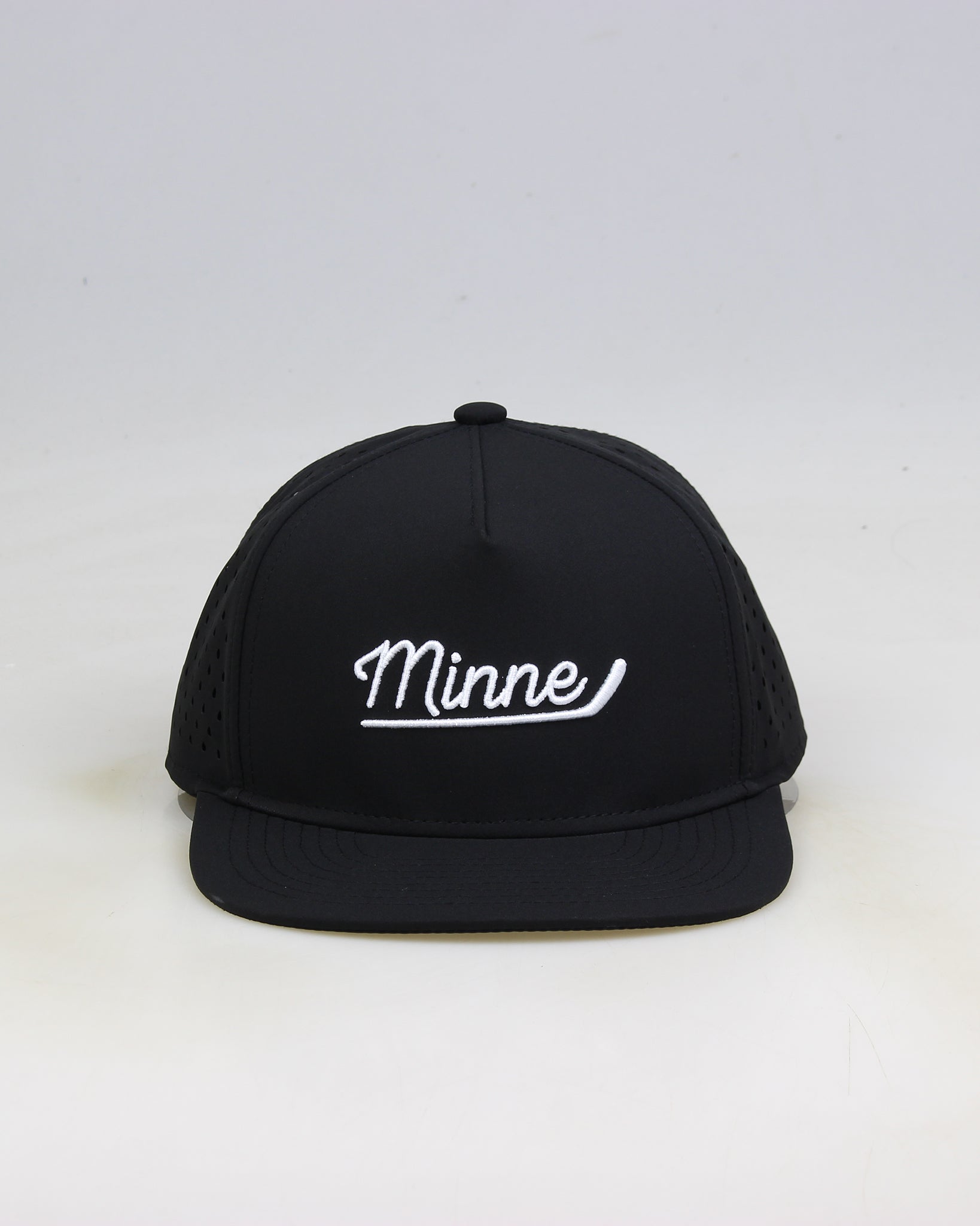 Minne 5 Panel Structured Hockey Black