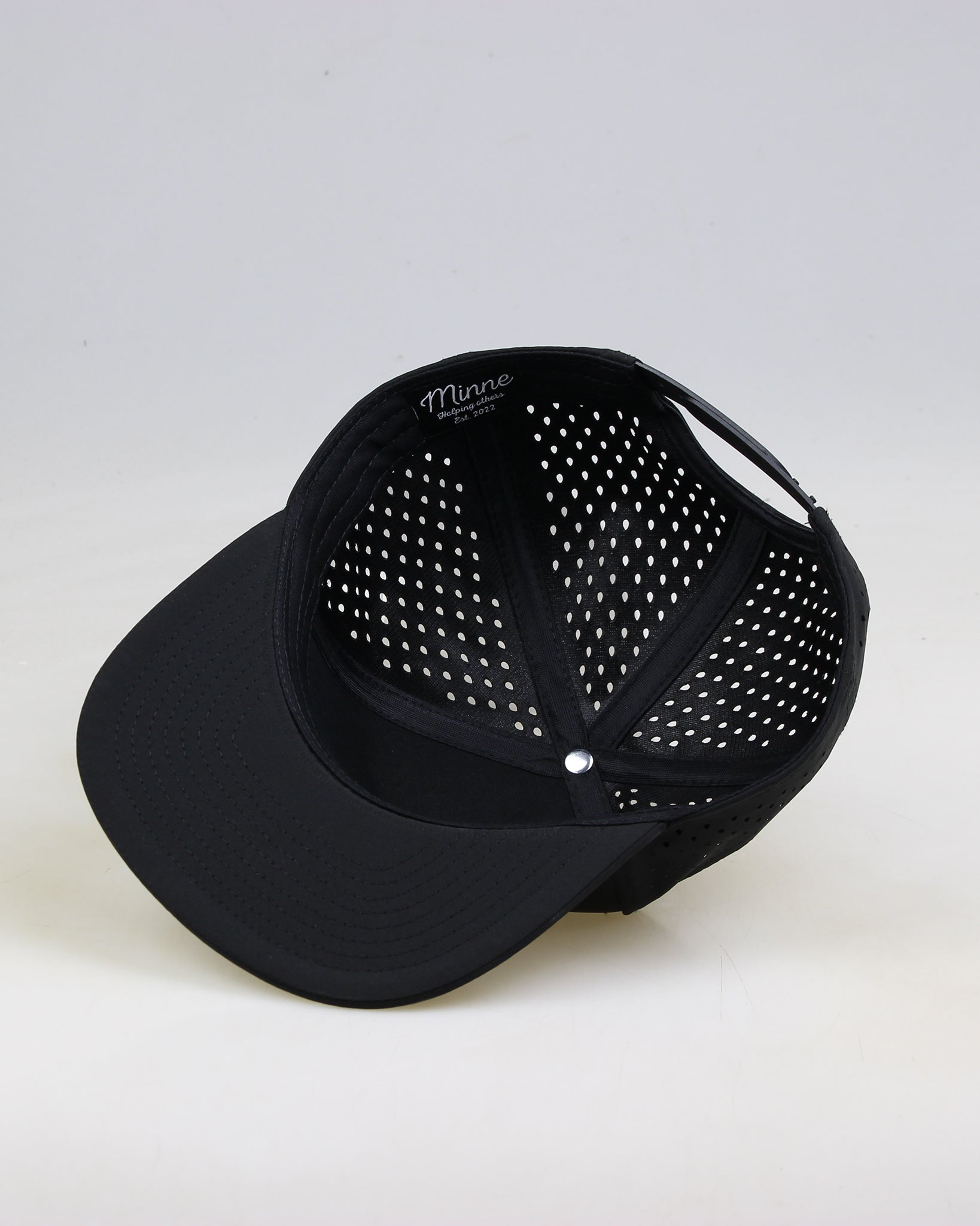 Minne 5 Panel Structured Hockey Black